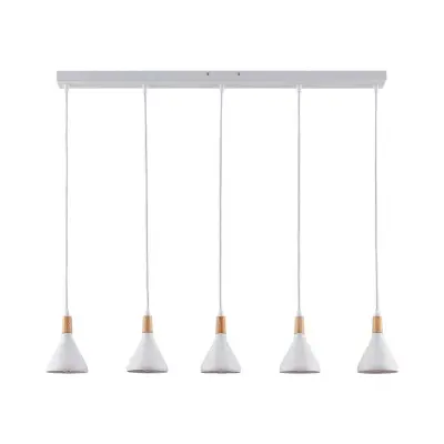 Lindby - Arina Taklampa White/Wood