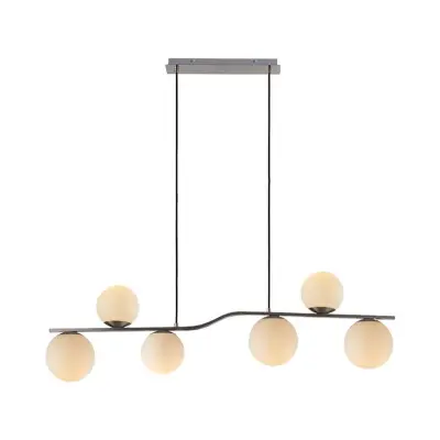 Lindby - Avalyn Taklampa Opal/Nickel