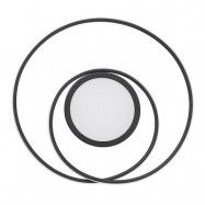 Lindby - Bovia LED Plafond Dim. 2700-6000K Black