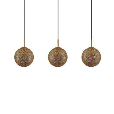 Lindby - Caralina 3 Taklampa Gold/Black