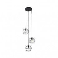 Lindby - Danika Round Taklampa Ø50 Svart