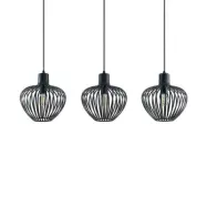 Lindby - Deandre 3 Taklampa Black