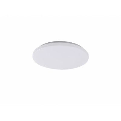 Lindby - Doki LED Plafond 4.000K Ø34 IP44 White