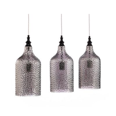 Lindby - Drakar 3 Taklampa Ø19,5 Røyk Grå