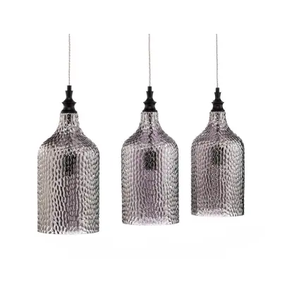 Lindby - Drakar 3 Taklampa Ø19,5 Røyk Grå