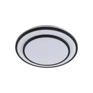 Lindby - Duala LED-taklampa RGBW fjärrkontroll Black/White –