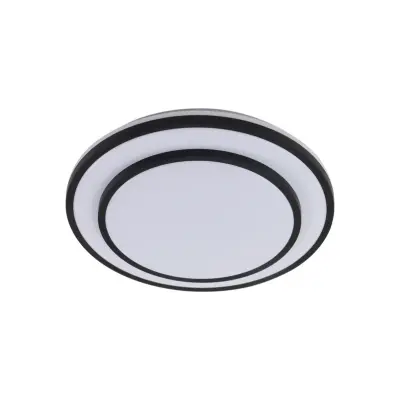 Lindby - Duala LED-taklampa RGBW fjärrkontroll Black/White –