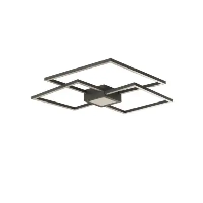 Lindby - Duetto 3 Plafond Anthracite