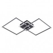 Lindby - Edani LED Plafond Dim. RGB Black Lindby