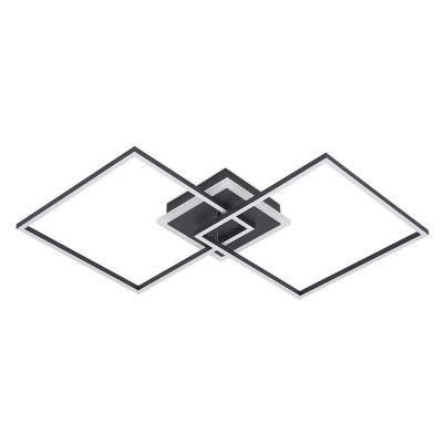 Lindby - Edani LED Plafond Dim. RGB Black Lindby