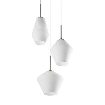 Lindby - Ekkis 3 Round Taklampa Opal Lindby