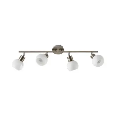 Lindby - Elaina 4 Plafond Nickel