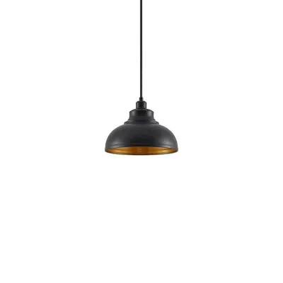 Lindby - Emna Taklampa Black/Gold