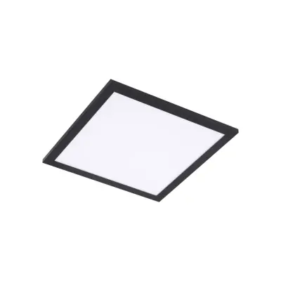 Lindby - Enhife LED Plafond 29,5 cm Svart