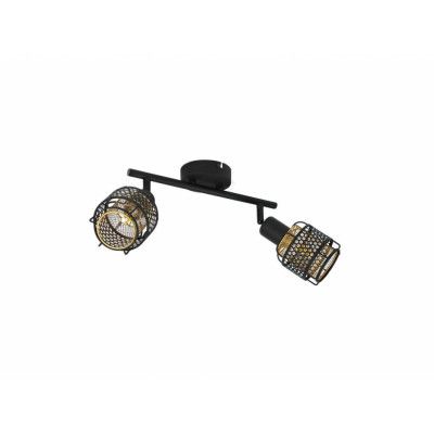 Lindby - Eudoria 2 Plafond Black/Gold