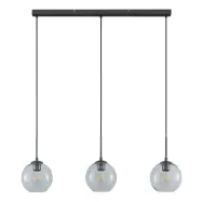 Lindby - Firano 3 pendellampa Clear/Metal