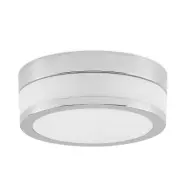 Lindby -  Flavi badrumstaklampa, Ø 23 cm, krom