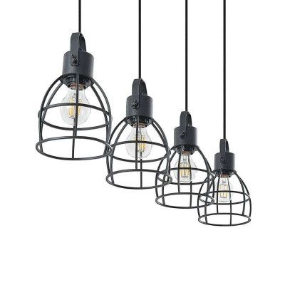 Lindby - Flintos 4 Taklampa Black