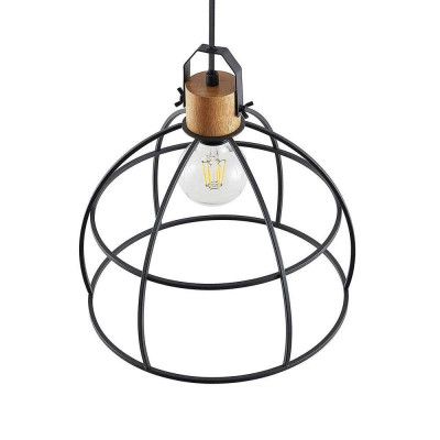 Lindby - Flintos Taklampa Black/Wood