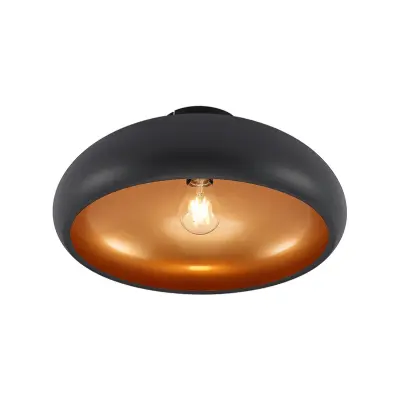 Lindby - Gerwina Plafond Black/Gold