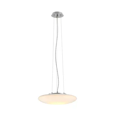 Lindby - Gunda LED Taklampa Opal/Nickel