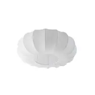 Lindby - Helin taklampa, vit, Ø 60 cm, textil, 3 x E27