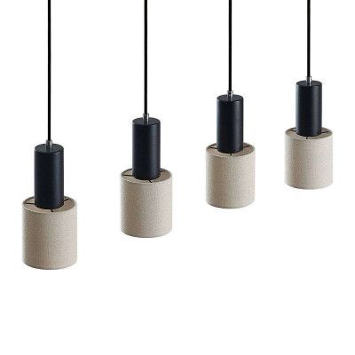 Lindby - Heribert 4 Taklampa Black/Beige
