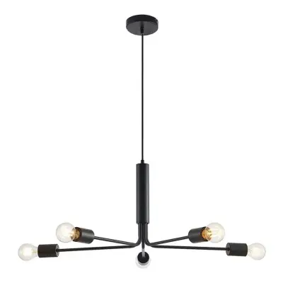 Lindby - Imonis 5 Taklampa Black
