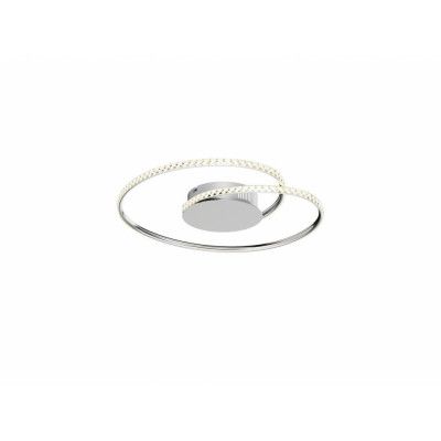 Lindby - Joline LED Plafond Ø45 Chrome/Clear