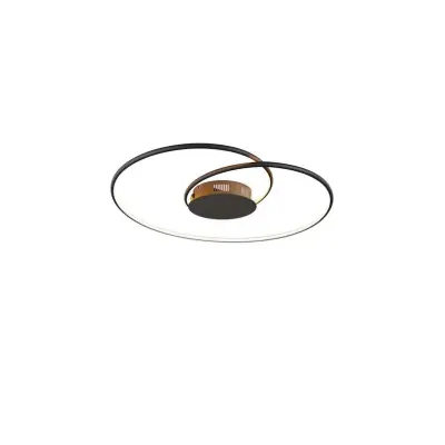 Lindby - Joline LED Plafond Ø70 Black