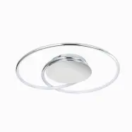 Lindby - Joline taklampa Ø45 Vit/Krom