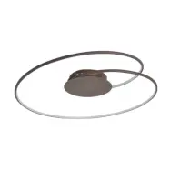 Lindby - Joline Plafond Rust/Chrome