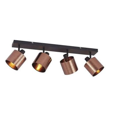 Lindby - Joudy 4 Plafond Bronze/Black
