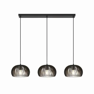 Lindby - Jusra 3 Taklampa Black