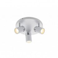 Lindby - Kardo 3 Plafond White/Chrome