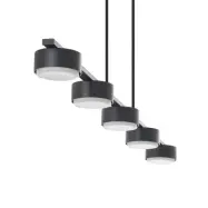 Lindby - Kaylou 5 Taklampa Black -