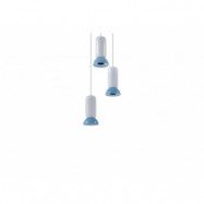 Lindby - Kerimi 3 Taklampa Creme/Blue