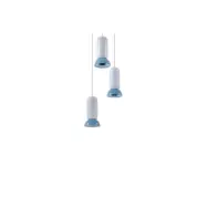 Lindby - Kerimi 3 Taklampa Creme/Blue