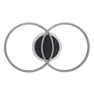 Lindby - Kimari LED Plafond Dim. RGB Black