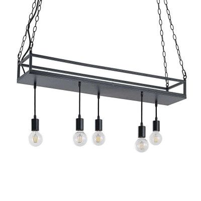 Lindby - Kirista 5 Taklampa Black