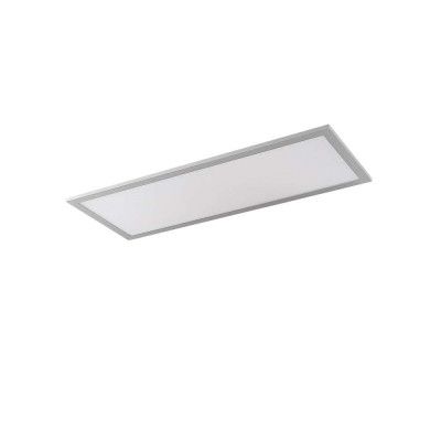 Lindby - Kjetil Plafond Smart Home 80x30 Silver/White Lindby