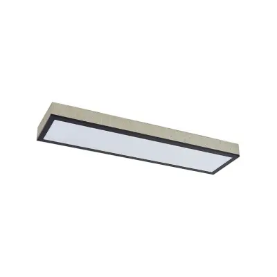 Lindby - Laviona LED-taklampa, CCT, dimbar, betong, 80 cm