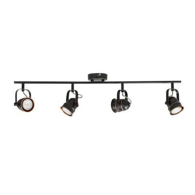 Lindby - Leonor Plafond Black/Gold