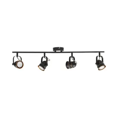 Lindby - Leonor Plafond Black/Gold