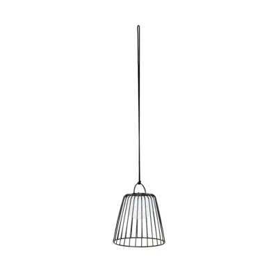 Lindby - Levino LED Portable Utomhus Taklampa Svart