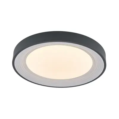 Lindby - Lindum Plafond White/Dark Grey