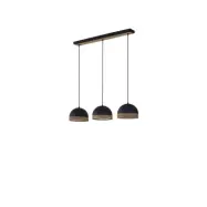 Lindby - Lonnaris 3 Taklampa Black/Nature