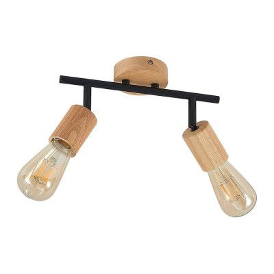 Lindby - Magniva 2 Plafond Wood/Black
