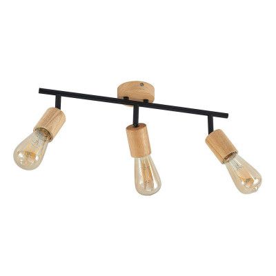 Lindby - Magniva 3 Plafond Wood/Black