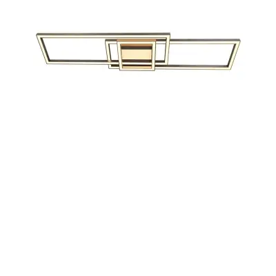 Lindby - Mairin LED Plafond CCT Dim. w/Remote Nikkel